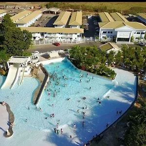 Parque Aquatico 24 No Lacqua Em , Caldas Novas Brasil